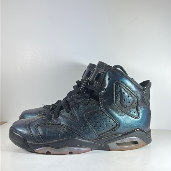 CNike Air Jordan 6 Retro All Star Chameleon Size 5.5 Big Kid’s Basketball Shoes